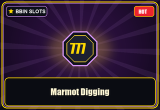 Marmot Digging